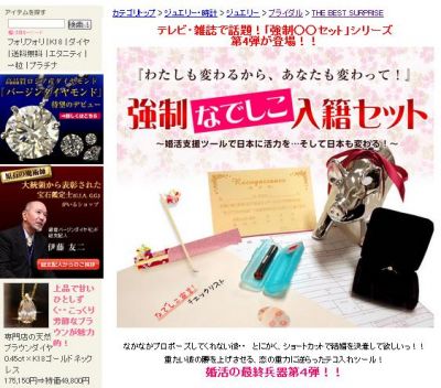 強制なでしこ入籍セット