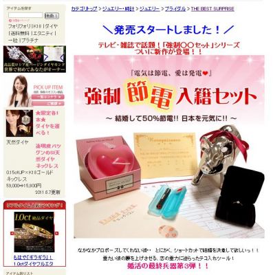 強制節電入籍セット